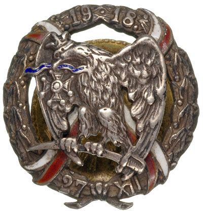 II Rzeczpospolita, odznaka pamiątkowa 15 Pułku U