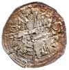 denar, Aw: Krzyż dwunitkowy , polach napis LODISLAVS, Rw: Dwie postacie z chorągwią, srebro 0.20 g..