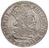 szóstak 1599, Malbork, rzadka odmiana z dużą głową króla, wybity nieco uszkodzonym stemplem, ale b..