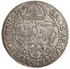 szóstak 1599, Malbork, rzadka odmiana z dużą głową króla, wybity nieco uszkodzonym stemplem, ale b..