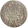 szóstak 1599, Malbork, rzadka odmiana z dużą głową króla, bardzo ładny egzemplarz