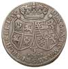 1/3 talara (1/2 guldena) 1755, Drezno, odmiana ze znakiem menniczym pod literami, Kahnt 554, patyna