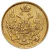 3 ruble = 20 złotych 1837, Petersburg, złoto 3.92 g, Plage 305, Bitkin 1078 (R)