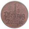 1 fenig 1923, Berlin, Parchimowicz 53a, moneta w pudełku PCGS z certyfikatem MS 63 RB, patyna