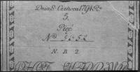 5 złotych 8.06.1794, seria N.B.2 nr 5 352, sama główka od banknotu