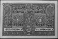 5 marek polskich 9.12.1916, \Generał, nr A.9457422