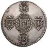 talar medalowy 1629, przypisywany mennicy bydgoskiej, Aw: W wieńcu laurowym ukoronowany monogram k..