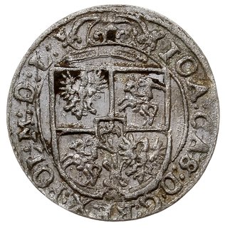półtorak 1652, Wilno, cyfra 06 w jabłku królewskim, T. 20, Ivanauskas 5JK2-2, pięknie zachowany i rzadki