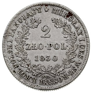 2 złote 1830, Warszawa, Plage 61, Bitkin 995