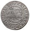 grosz 1506, Głogów, Fbg. 296, moneta bita przez królewicza Zygmunta jako księcia głogowskiego