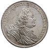 dwutalar 1733, Drezno, Aw: Popiersie Augusta II w prawo i napis wokoło D G FRID AUGUST PR R P & L ..