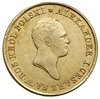 50 złotych 1820, Warszawa, złoto 9.90 g, Plage 5, Bitkin 808 (R1), rzadko spotykana moneta z tego ..