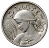 2 złote 1927, Warszawa, \Głowa kobiety z kłosami, na rewersie wypukły napis PRÓBA