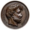 medal autorstwa Laurenta Harta (medalier brukselski) poświęcony Joachimowi Lelewelowi 1858 r., Aw:..