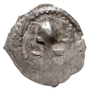 Witold 1392-1430, pieniądz (denar) 1413-1430, Wilno, Aw: Kolumny Gedymina, Rw: Krótki \pękaty\" grot włóczni