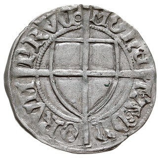 Michał I Küchmeister von Sternberg 1414-1422, szeląg, MAGS-T MIC-HAEL-PRIM / MONE-TA DN-ORVM-PRVC, Voss. 791