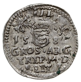 trojak 1585, Wilno, Iger V.85.2, Ivanauskas 4SB5