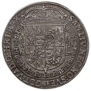 talar 1627, Bydgoszcz, srebro 28.90 g, Dav. 4315, T. 6, ładny egzemplarz, patyna