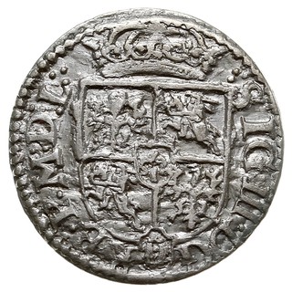 półtorak 1619, Wilno, herb Wadowicz  pod tarczą herbową, Ivanauskas 4SV18-2, T. 15, rzadka i ładnie zachowana moneta z 12 aukcji WCN