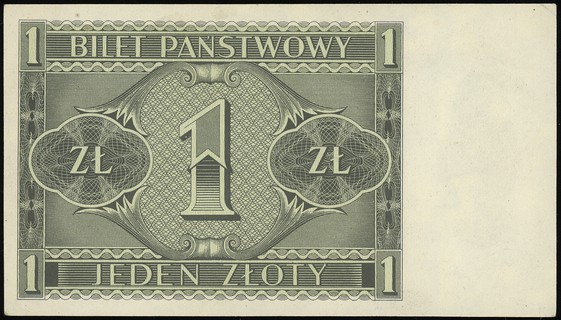 1 złoty 1.10.1938, seria ID, numeracja 5186551, Lucow 719 (R3), Miłczak 78b, pięknie zachowane