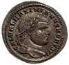 Galeriusz Maksymianus 293-311, follis 297-299, Cyzicus, Aw: Głowa w prawo, GAL VAL MAXIMIANVS NOB ..