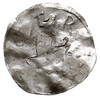 Zestaw denarów niemieckich z końca X i początku XI wieku: a) Saksonia ?, naśladownictwo denara krz..