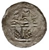 Władysław I Herman 1081-1102, denar, Aw: Głowa w lewo, Rw: Budowla z trzema wieżami, srebro 0.48 g..
