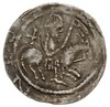 Przybysław Henryk 1127-1150, denar szeroki, Aw: Książę na koniu w prawo, w polu krzyżyk, w otoku n..