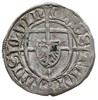 Konrad V von Erlichshausen 1441-1449, szeląg, MAGS-T COR-ADVS-QVIN / MONE-TA DN-ORVM-PRVS, Voss. 868