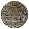 naśladownictwo trojaka koronnego z datą 1601, Iger -, srebro dobrej próby 2.15 g, delikatna złocis..