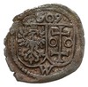 denar jednostronny 1609, Wschowa, data 609, T. 6, rzadki, patyna