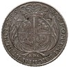 talar 1755, Lipsk, srebro 29.06 g, Kahnt 676 -wariant a (wysoka korona, której krzyż dotyka napisu..