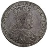 półtalar 1753, Lipsk, bez liter mincerza, Kahnt 678 -wariant b (korona szeroka i kropka po POLONIA..