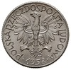 1 złoty 1958, Warszawa, Nominał 1 i trzy pary kłosów, próba niklowa, nakład 500 sztuk, Parchimowic..