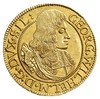 dukat 1674, Brzeg, Aw: Popiersie i napis wokoło, Rw: Orzeł dolnośląski i napis wokoło, złoto 3.46 ..