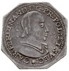 Karol Ferdynand Waza 1625-1655, 1/2 talara (klipa ośmiokątna) 1632, Nysa, Aw: Popiersie i napis, R..