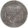 Ferdynand I 1527-1564, talar 1545, Wrocław, Aw: Tarcza herbowa i napis wokoło, Rw: Lew i napis wok..