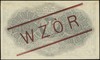 100 marek polskich 15.02.1919, seria III-A, numeracja 753422, obustronnie czerwony ukośny nadruk \..