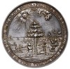 medal autorstwa J. Höhna. na Pokój w Oliwie 1660 r, Aw: Klasztor Oliwski na tle rozległej panoramy..