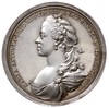 medal bez daty, sygnowany F A Schega, wybity w 1747 r. z okazji ślubu Fryderyka Krystiana syna Aug..