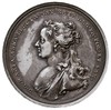 medal bez daty, sygnowany F A Schega, wybity w 1747 r. z okazji ślubu Maksymiliana III Józefa Witt..