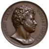 śmierć księcia Józefa Poniatowskiego -medal autorstwa Franciszka Caunois 1813 r, Aw: Popiersie ksi..