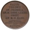 medal 1818, sygnowany PETIT F i DURANT EDIDIT poświęcony Mikołajowi Kopernikowi, Aw: Popiersie ast..