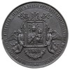 medal na 550-lecie Obrazu Matki Boskiej Częstochowskiej, 1882 r, Aw: Obraz podtrzymywany przez dwa..