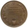 medal nagrodowy Akademii Sztuk Pięknych w Krakowie nadany Józefowi Malachowi w 1908 r, Aw: Głowa w..