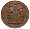 medal sygnowany C. RADNITZKY F wybity w 1865 roku z okazji 500 lecia Uniwersytetu Literatury w Wie..