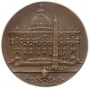 Benedykt XV -medal autorstwa J. Wysockiego, 1914, Aw: Popiersie papieża 3/4 w prawo i napis wokoło..