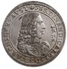 talar 1654, Hall, srebro 28.51 g, Dav. 3367, M./T. 513, Vogl. 185/II, rysa na awersie, ale bardzo ..