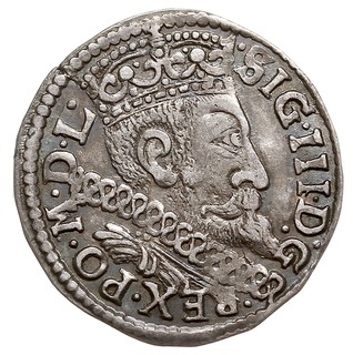 trojak 1600, Bydgoszcz, Iger B.00.1.g, moneta wybita minimalnie uszkodzonym stemplem, ładnie zachowana, patyna