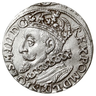 trojak 1601, Kraków, odmiana z popiersiem króla w lewo, Iger K.01.1.a (R1)
